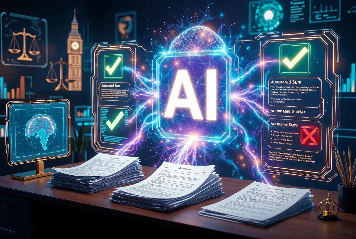 AI for legal document review — automated conveyancing workflows for UK solicitors
